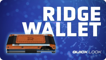 The Ridge Wallet (Quick Look) - 更安全、更可靠地存放現金和銀行卡